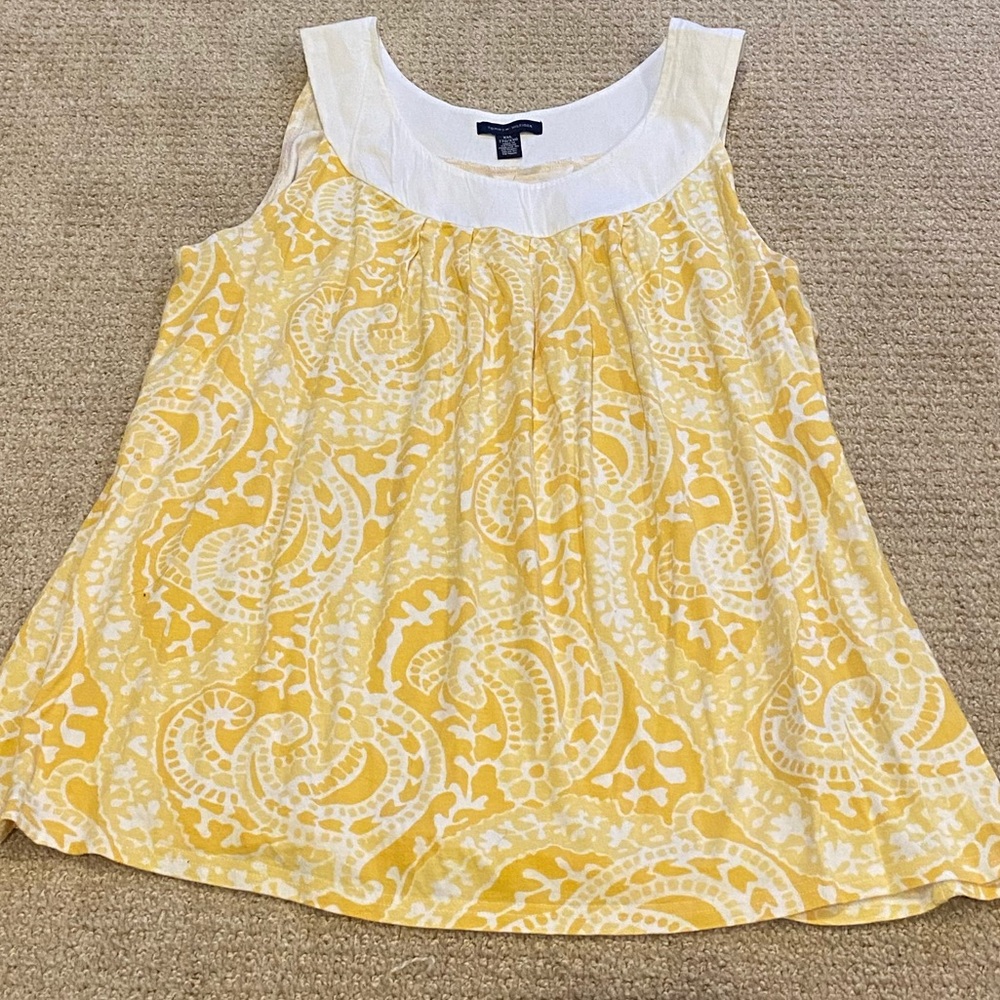 Tommy Hilfiger yellow tank top
